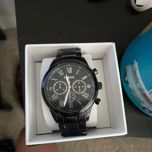 Fossil Black Watch